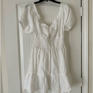 Brand new indulge white dress great for dancing or brunch outfit.